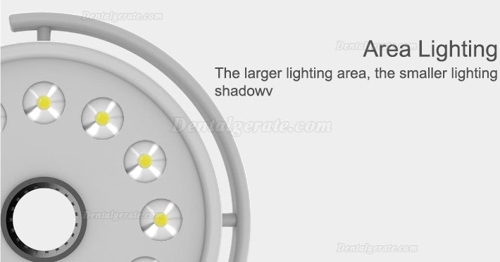 KWS&reg; KD-2012D-3 Medizinische Chirurgische LED Schattenlose Lampe (Grundtyp, Stehtyp)
